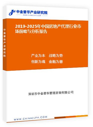 2019-2025年中國(guó)房地產(chǎn)代理行業(yè)市場(chǎng)前瞻與分析報(bào)告