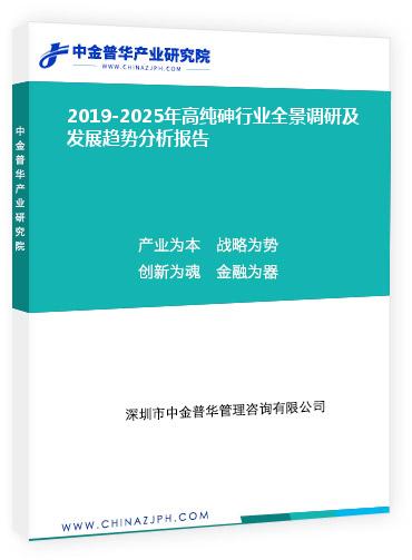 2019-2025年高純砷行業(yè)全景調(diào)研及發(fā)展趨勢分析報(bào)告