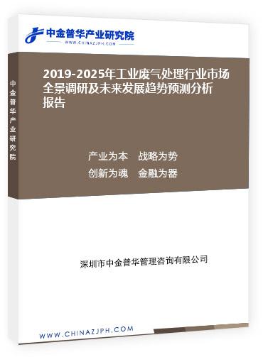 2019-2025年工業(yè)廢氣處理行業(yè)市場全景調(diào)研及未來發(fā)展趨勢預(yù)測分析報告