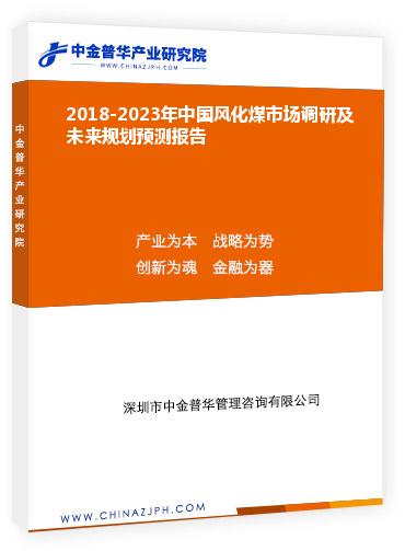 2018-2023年中國風(fēng)化煤市場調(diào)研及未來規(guī)劃預(yù)測報告